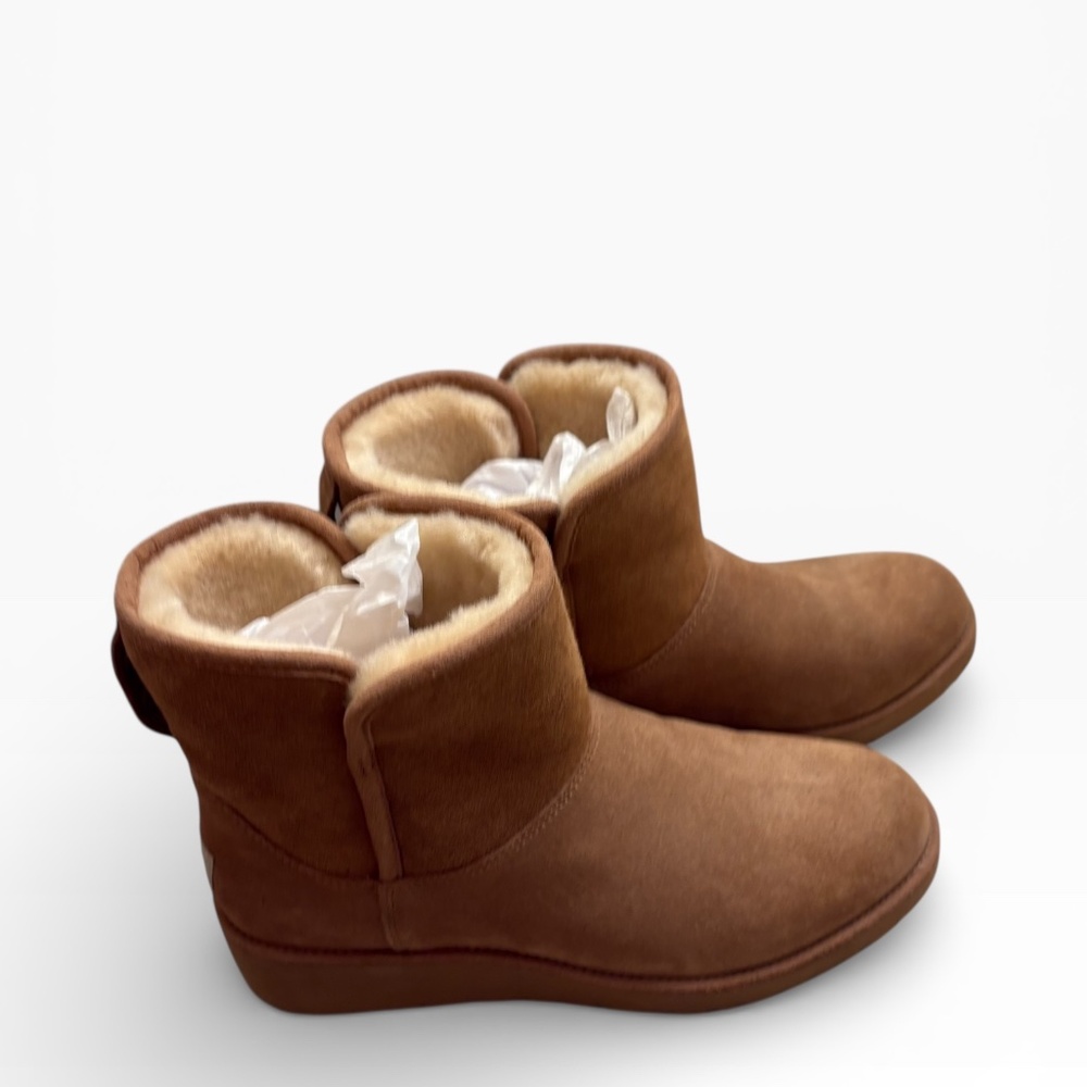 UGG Kristin Classic Slim Mini boots brown suede new no box 8.5